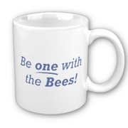 Be one with the bees mug