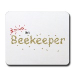 Bee Keeper Mouse Pad